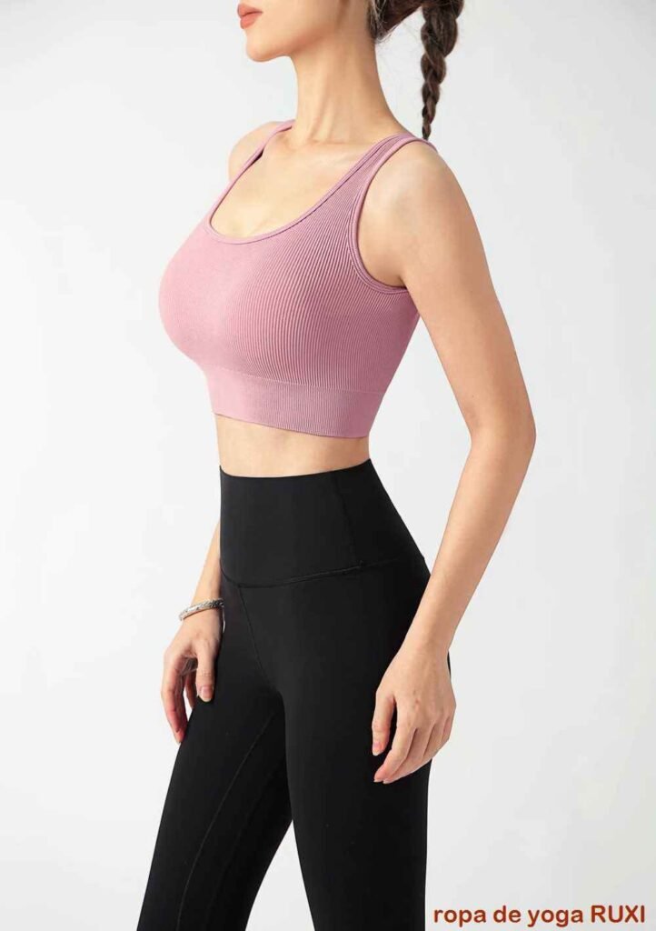 pantalones cortos de gimnasia negros RUXI mx2397