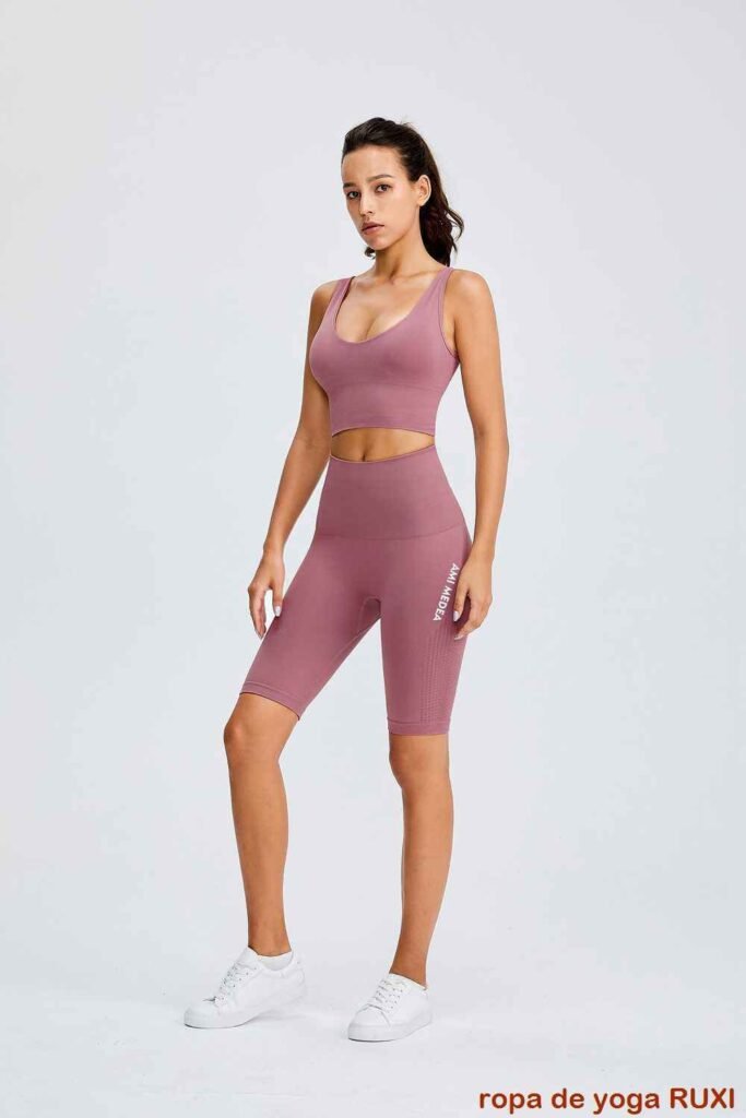 pantalones cortos de yoga ajustados RUXI mx3871