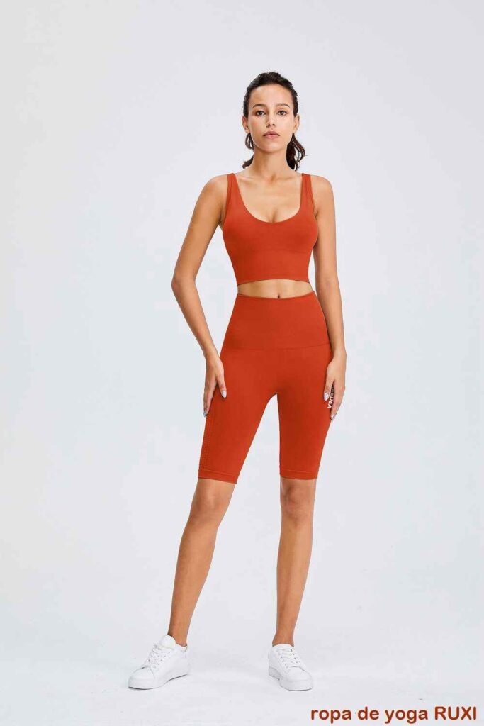 pantalones cortos de yoga ajustados RUXI mx3872