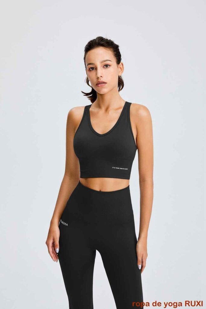 pantalones cortos de yoga para gimnasio RUXI mx3958