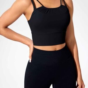 pantalones cortos para correr de color azul real RUXI