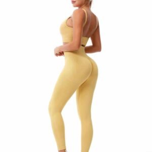 pantalones de yoga con leggings acampanados RUXI mx1135