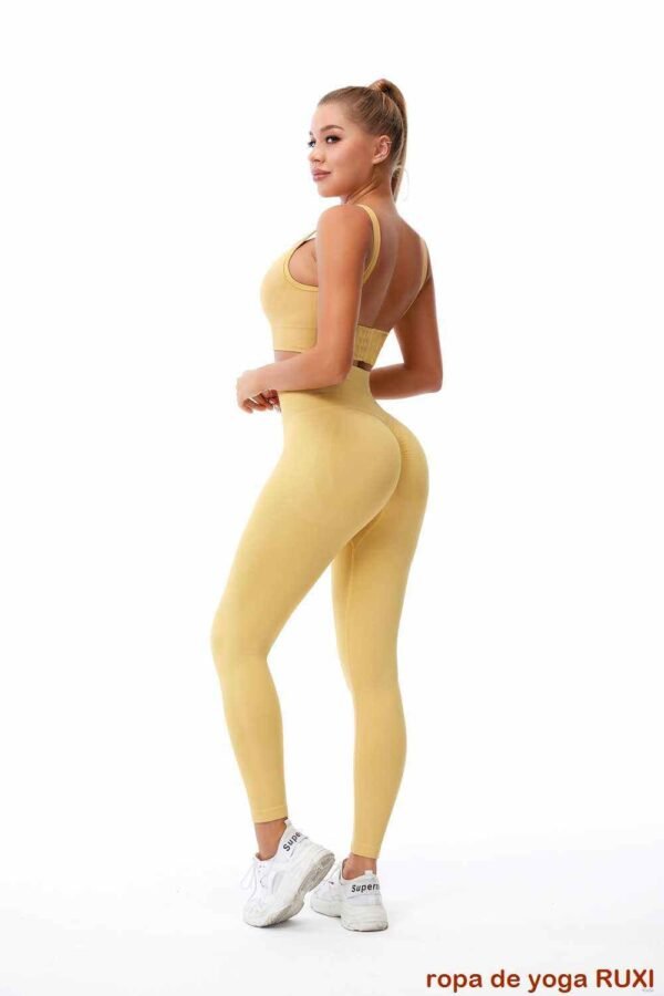 pantalones de yoga con leggings acampanados RUXI mx1135