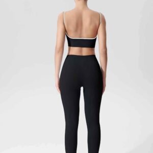 pantalones de yoga con top corto RUXI mx1049