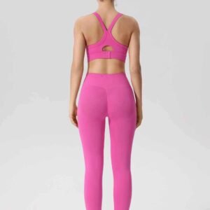 sujetador deportivo negro con cuello halter RUXI mx1681